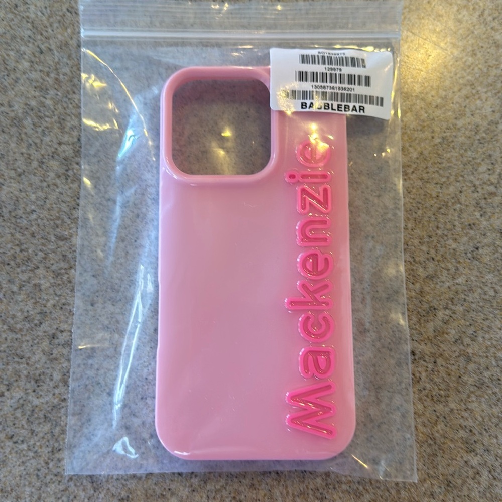 iPhone 16 Pro Baublebar Phone Case - new “Mackenzie”